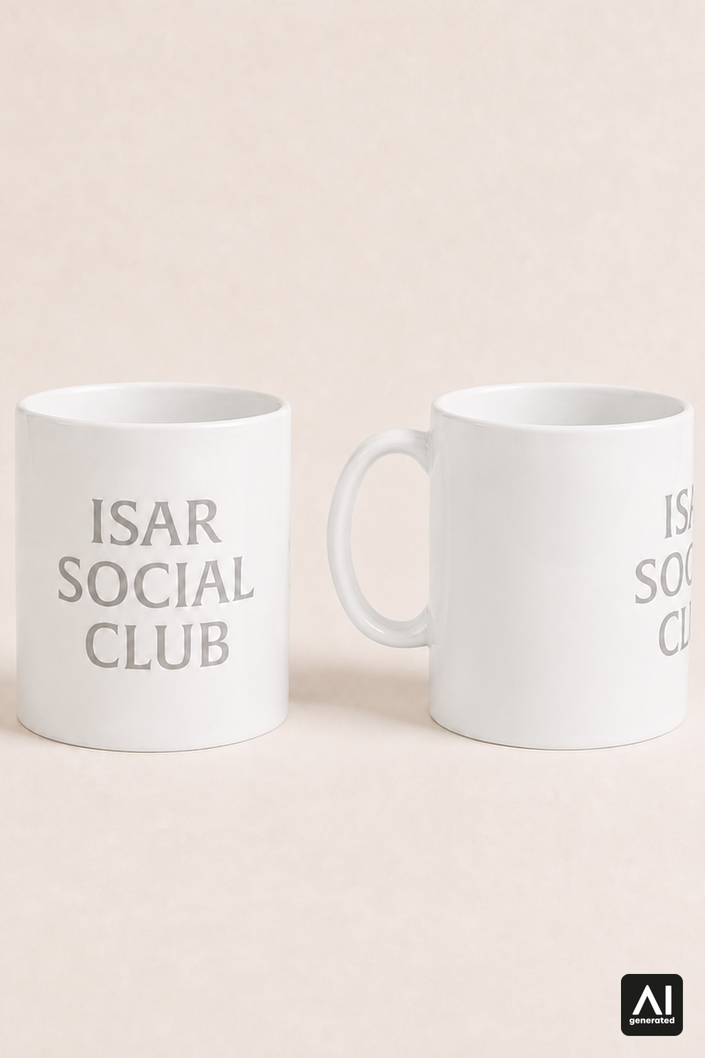 Tasse Isar Social Club – Produktansicht in Silber