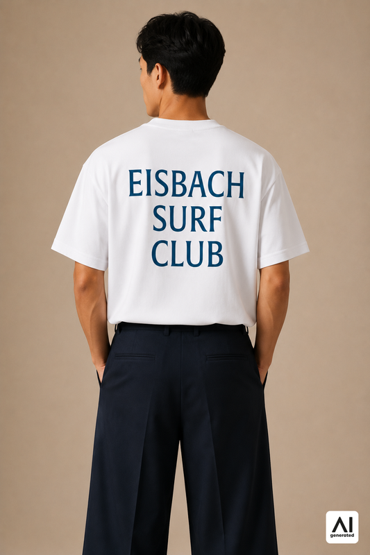 T-Shirt Eisbach Surf Club Herren – Rückansicht