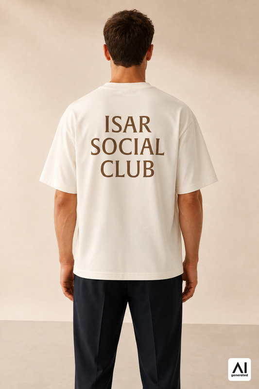T-Shirt Isar Social Club Herren – Rückansicht