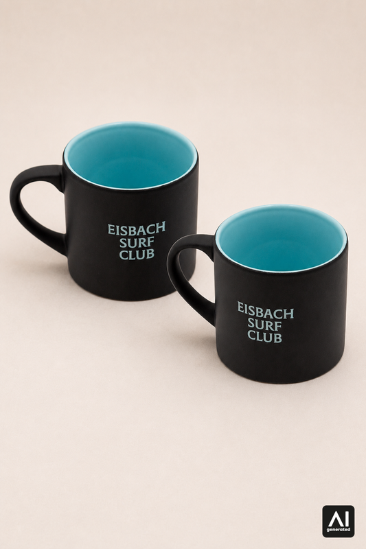 Tasse „Eisbach Surf Club 180ml – Produktansicht
