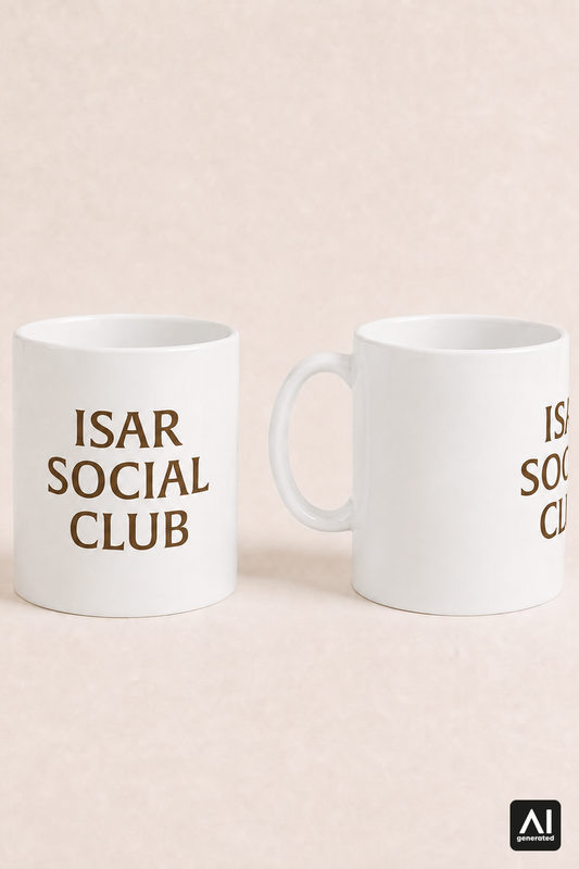 Tasse Isar Social Club – Produktansicht in Braun