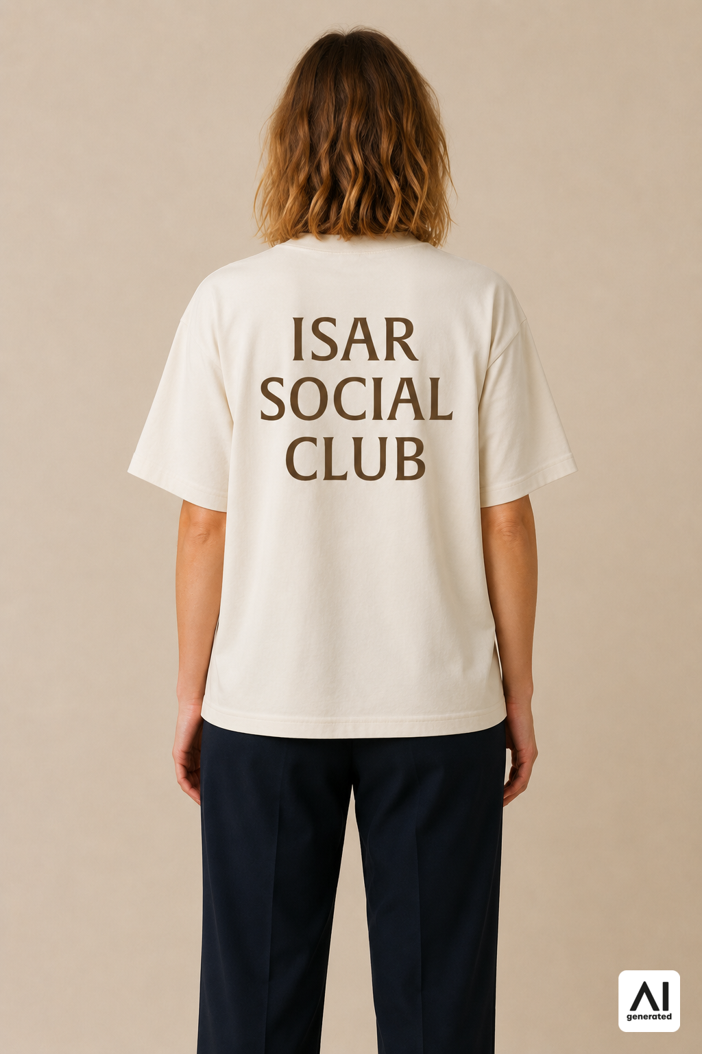 T-Shirt Isar Social Club Damen – Rückansicht