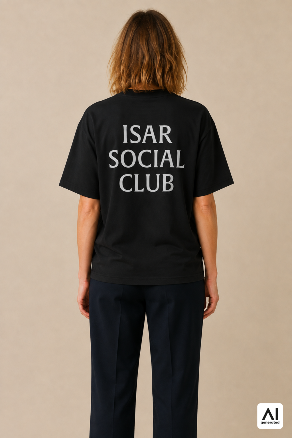 T-Shirt Isar Social Club Damen – Rückansicht