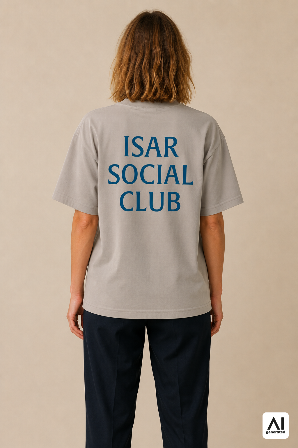 T-Shirt Isar Social Club Damen – Rückansicht