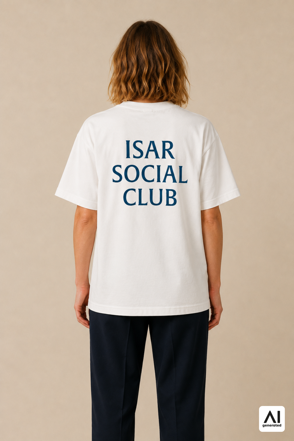 T-Shirt Isar Social Club Damen – Rückansicht