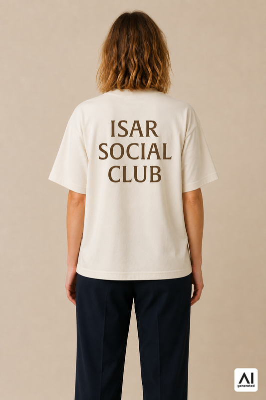T-Shirt Isar Social Club Damen – Rückansicht