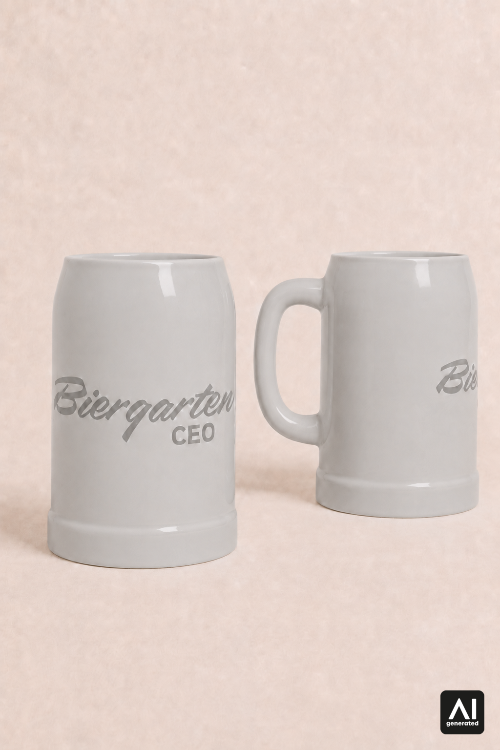 Krug Biergarten CEO – Produktansicht in Silber
