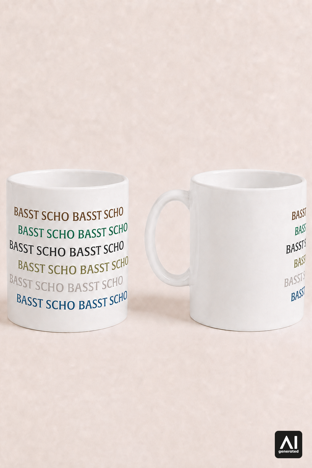 Tasse Basst Scho – Produktansicht