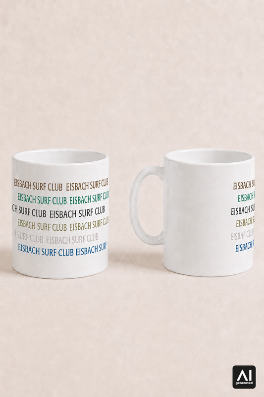 Tasse Eisbach Surf Club – Produktansicht