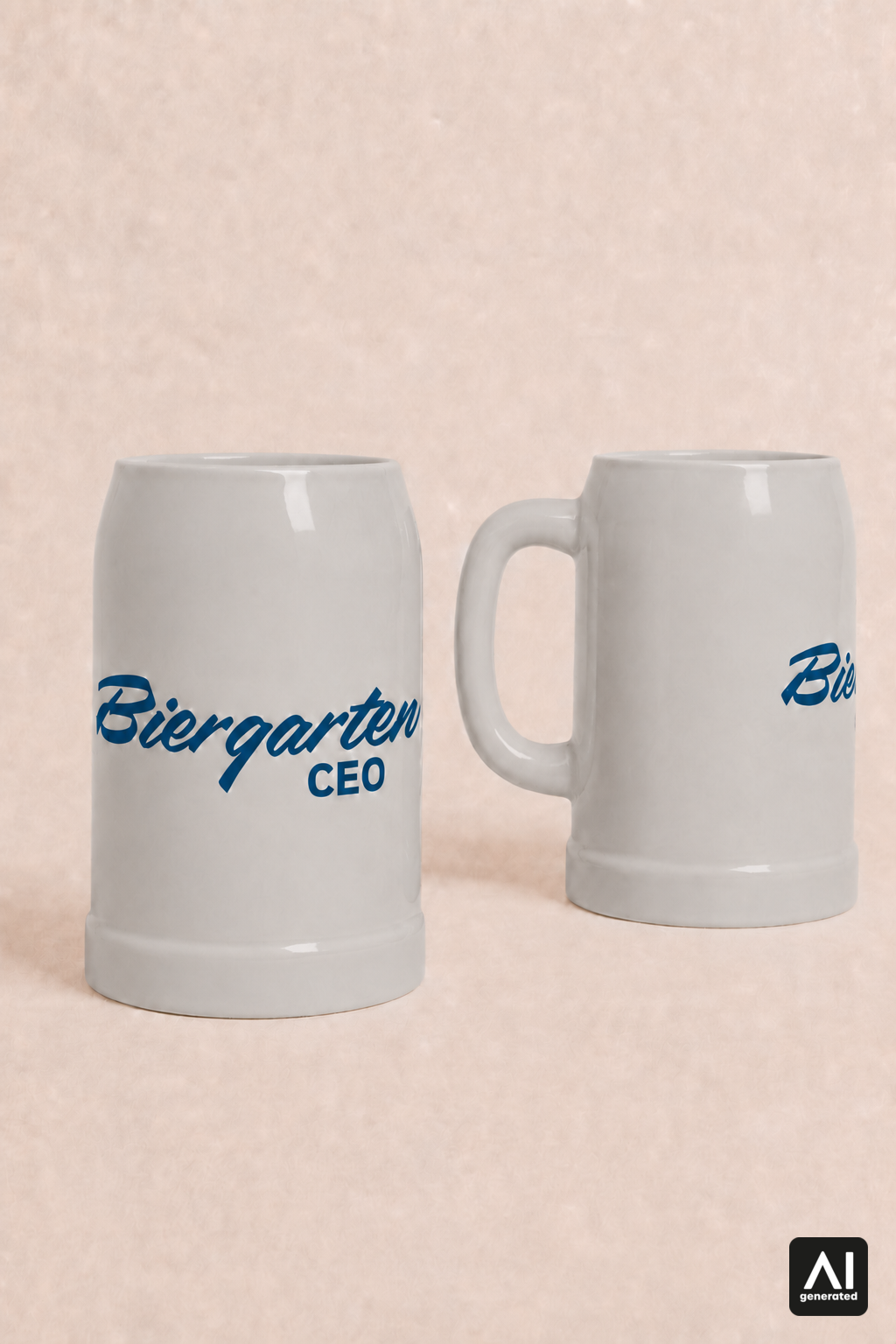 Krug Biergarten CEO – Produktansicht in Blau