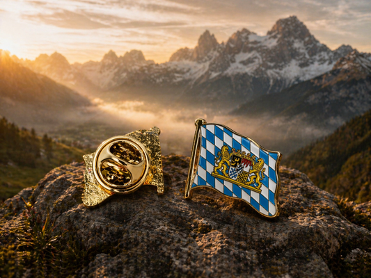 Pin "Flag of the Free State of Bavaria"