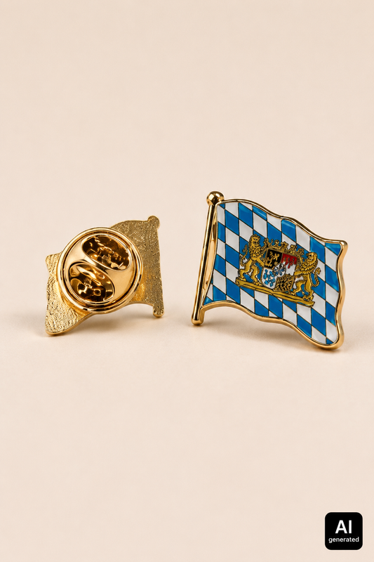 Pin Flagge Freistaat Bayern – Produktansicht