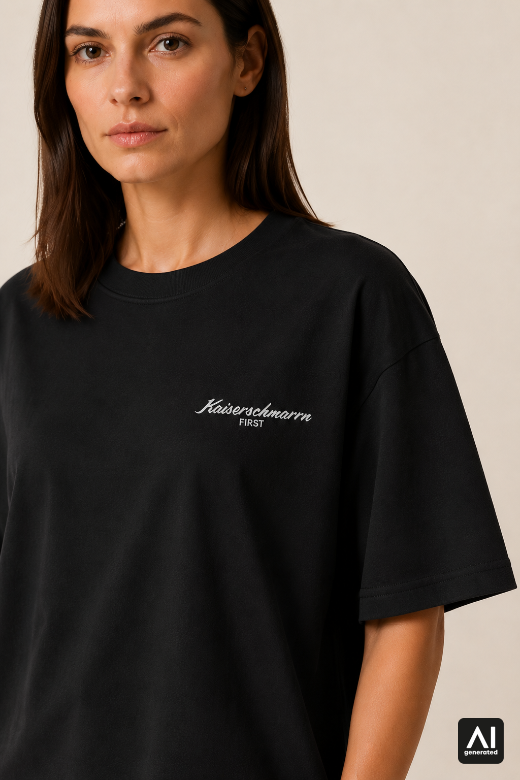 T-Shirt Kaiserschmarrn First Damen – Detailansicht