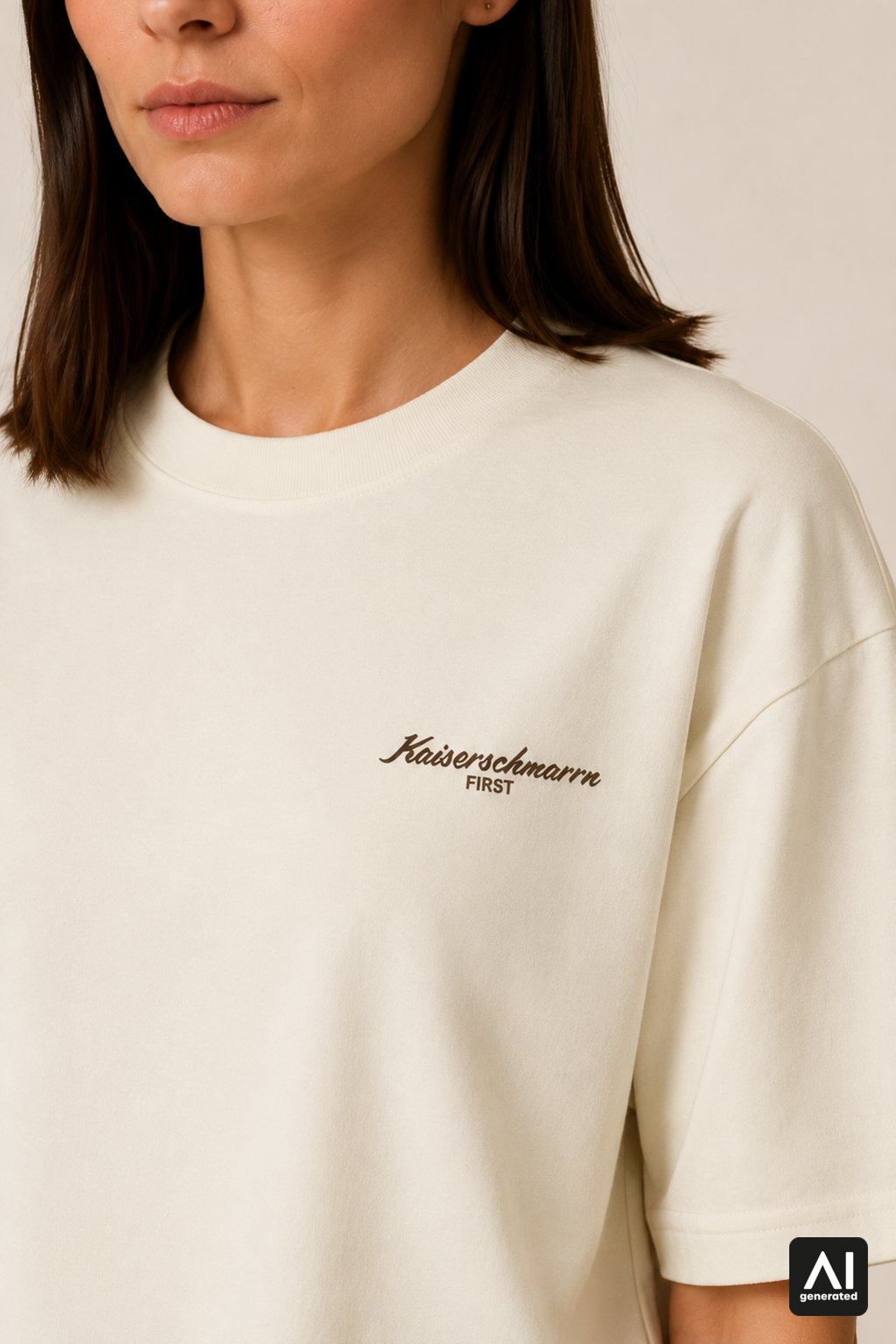 T-Shirt Kaiserschmarrn First Damen – Detailansicht