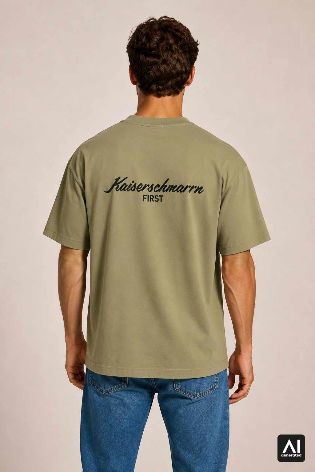 T-Shirt Kaiserschmarrn First Herren – Rückansicht