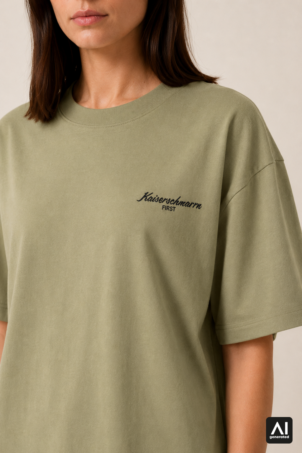 T-Shirt Kaiserschmarrn First Damen – Detailansicht