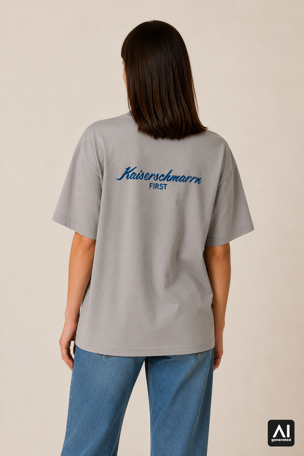 T-Shirt Kaiserschmarrn First Damen – Rückansicht