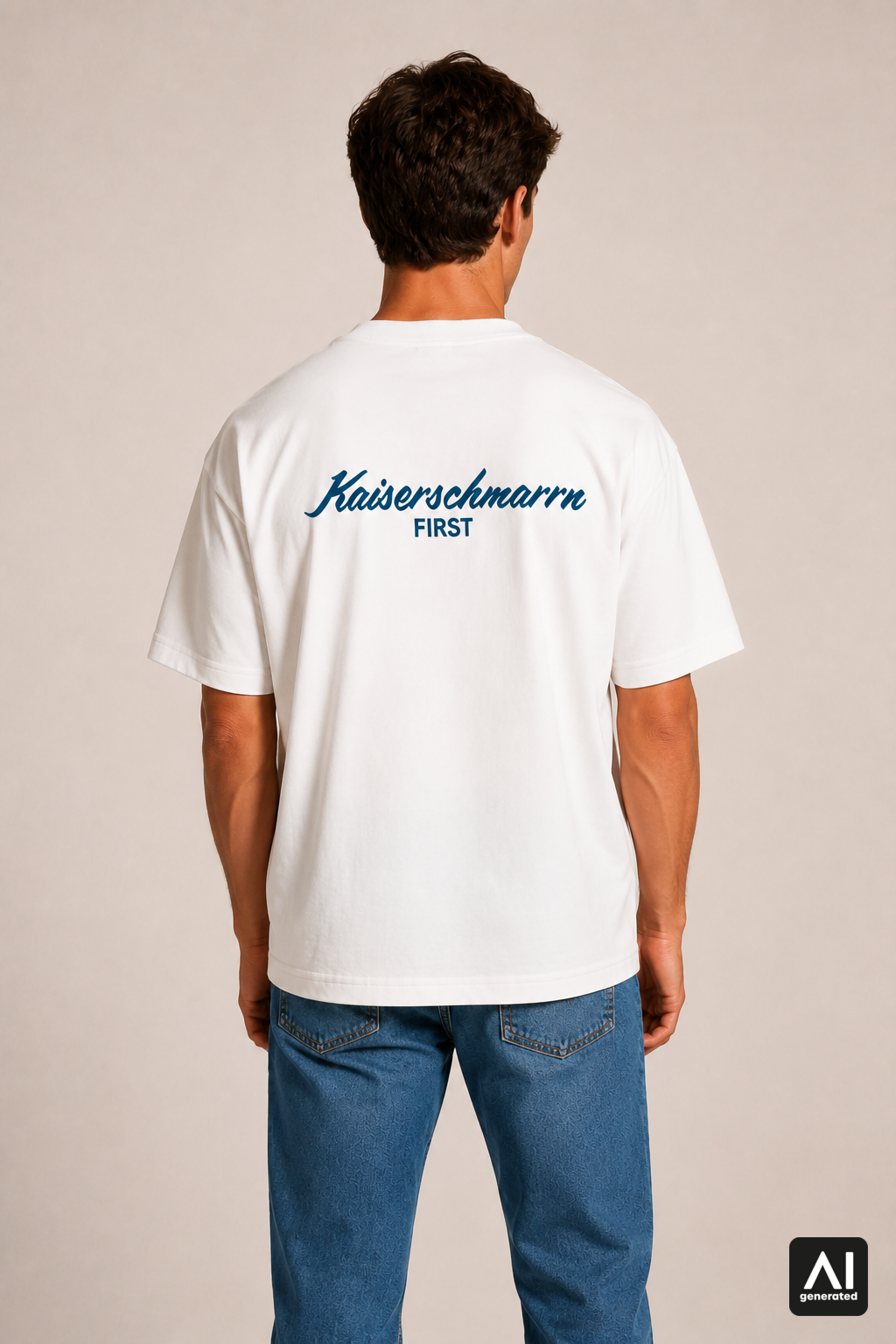 T-Shirt Kaiserschmarrn First Herren – Rückansicht