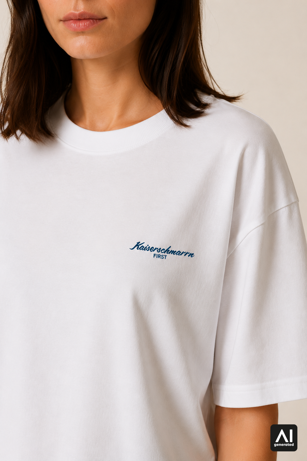 T-Shirt Kaiserschmarrn First Damen – Detailansicht