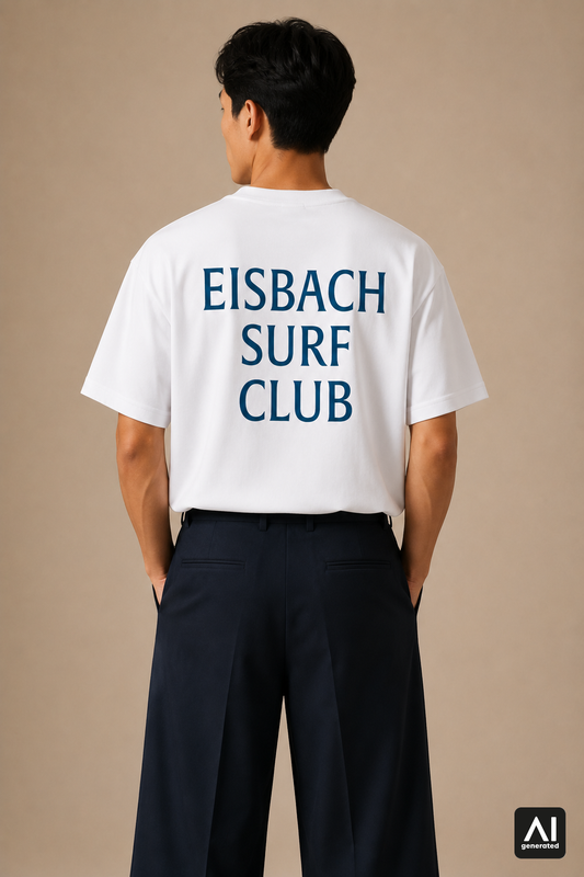 T-Shirt Eisbach Surf Club Herren – Rückansicht