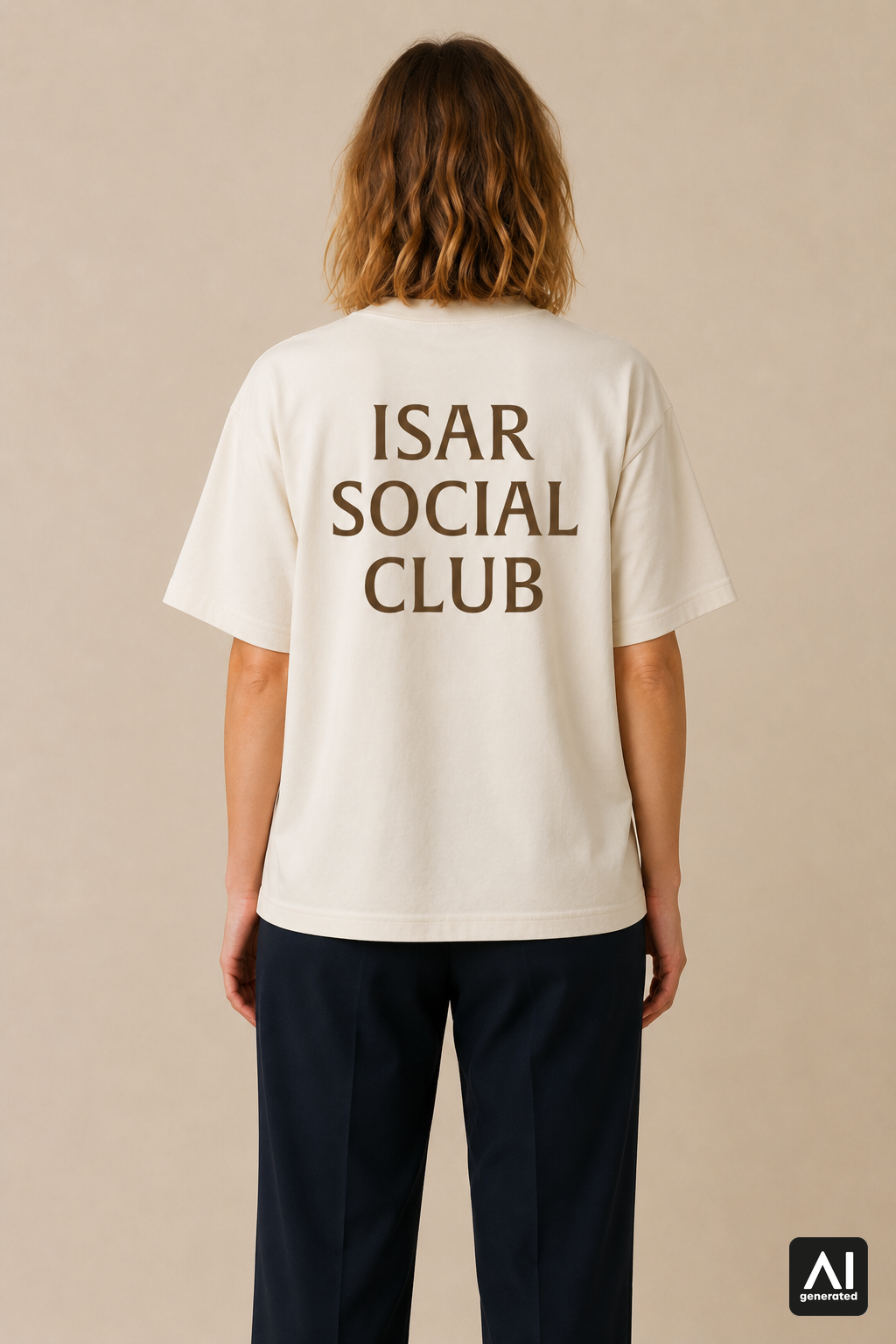 T-Shirt Isar Social Club Damen – Rückansicht