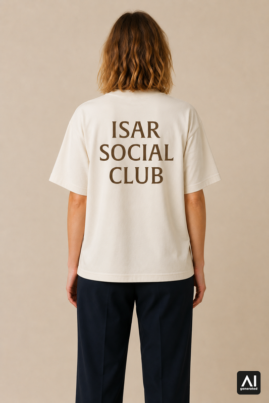 T-Shirt Isar Social Club Damen – Rückansicht