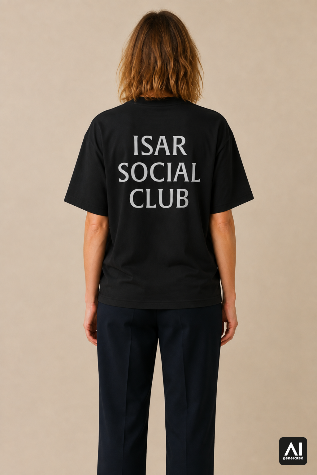 T-Shirt Isar Social Club Damen – Rückansicht