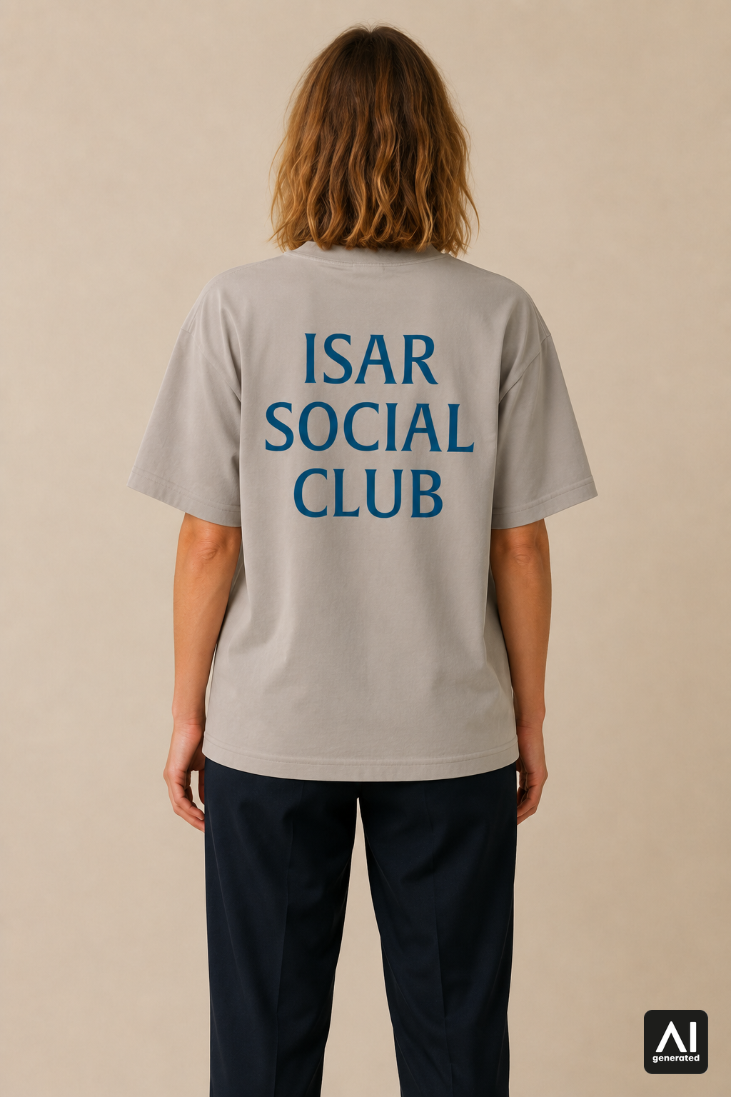 T-Shirt Isar Social Club Damen – Rückansicht