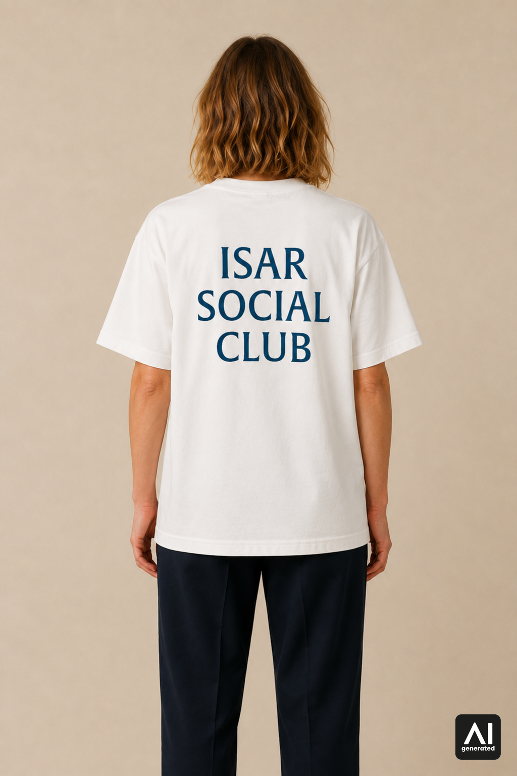 T-Shirt Isar Social Club Damen – Rückansicht