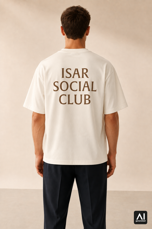 T-Shirt Isar Social Club Herren – Rückansicht
