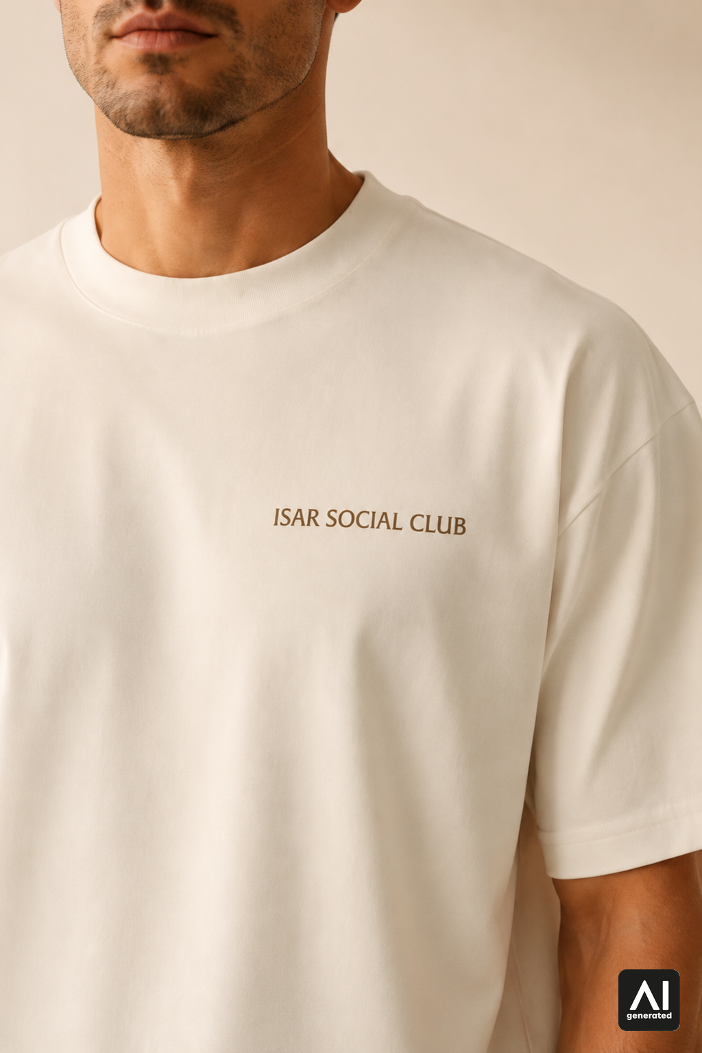 T-Shirt Isar Social Club Herren – Detailansicht